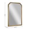 Emma and Oliver Julien Wall Mirror with Solid Wood Frame and Silver Backed Glass for Clarity for Entryways, Dining Rooms & More